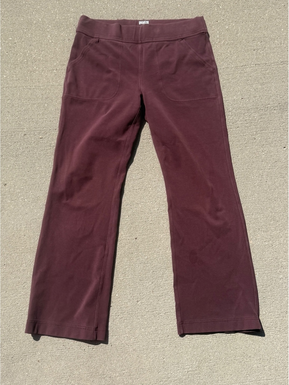 Duluth Trading Co. Women's Stretch Cotton Blend Pants Size M x 31